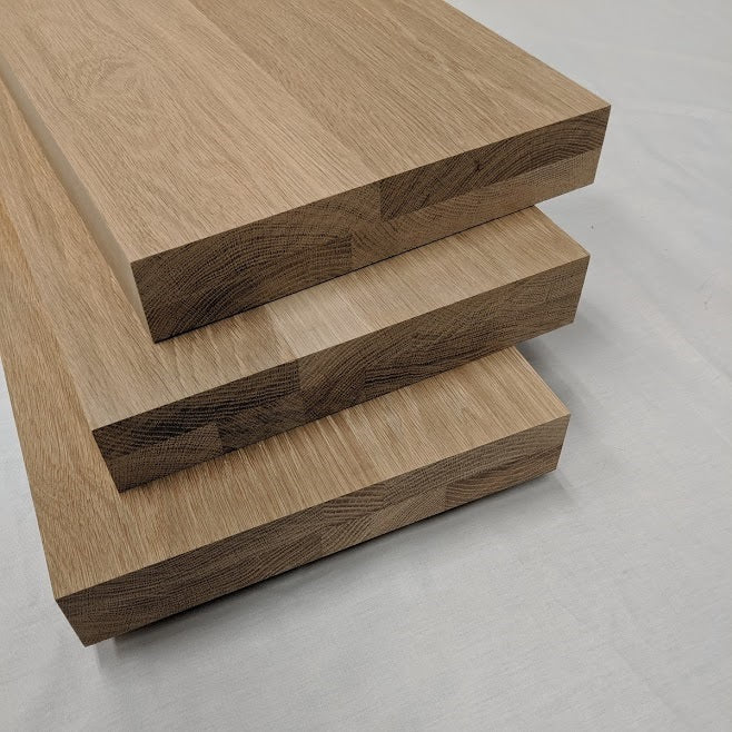 Thick Floating Stair Treads with One Week Lead Time